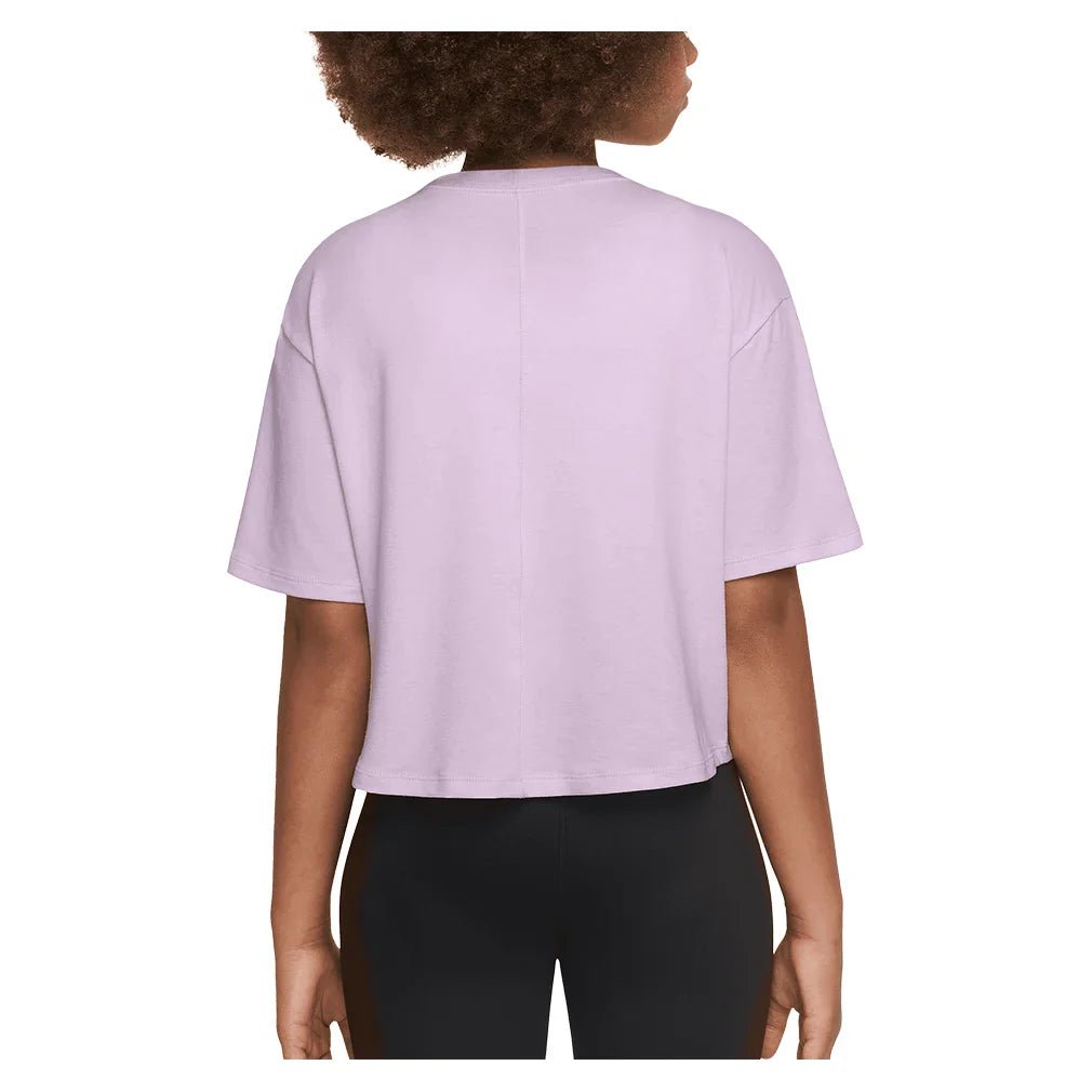 Girls' One Relaxed Dri - FIT Short - Sleeve Top - Bell Racket Store