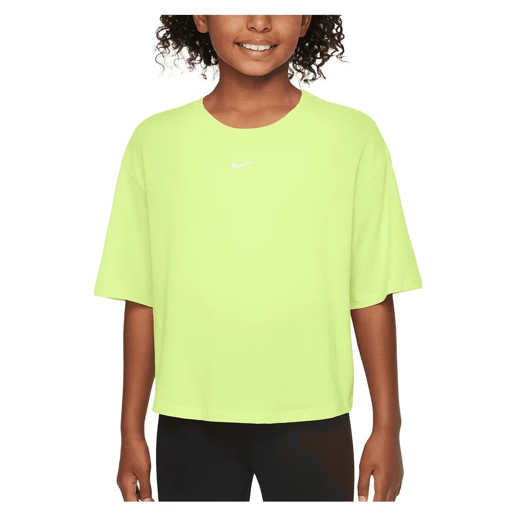 Girls' One Relaxed Dri - FIT Short - Sleeve Top - Bell Racket Store