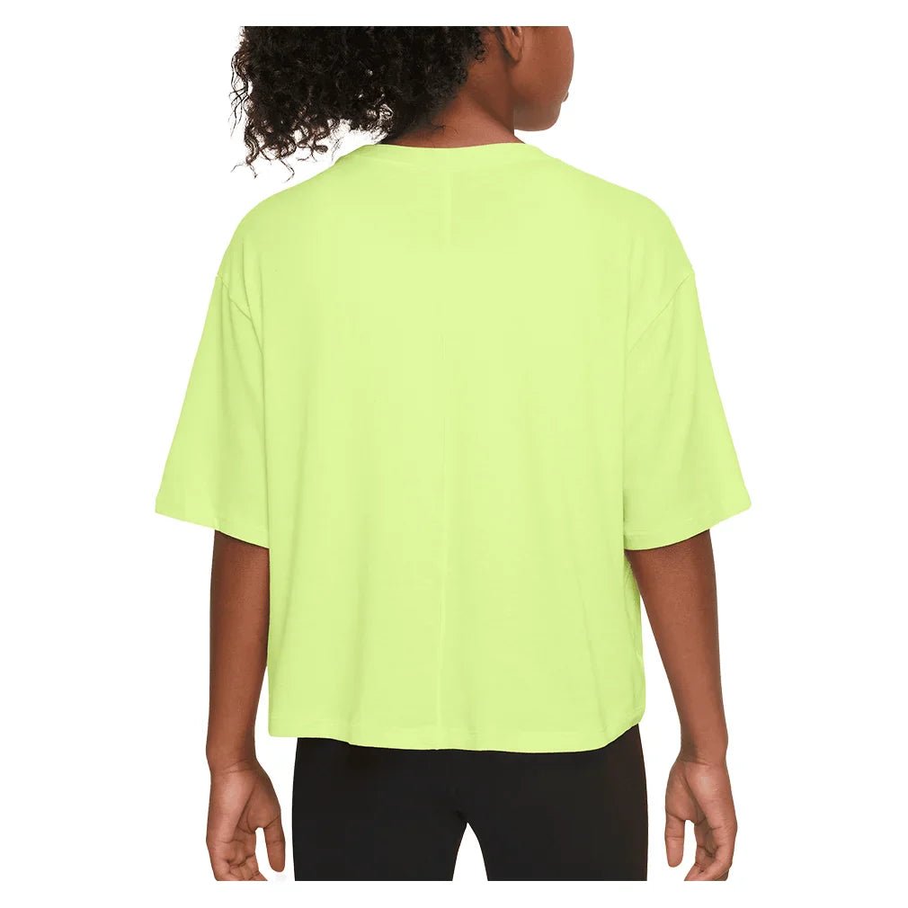 Girls' One Relaxed Dri - FIT Short - Sleeve Top - Bell Racket Store