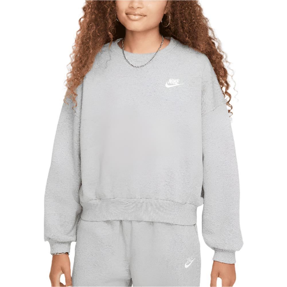 Girls' Sportswear Club Fleece Crew Neck Sweatshirt - Bell Racket Store
