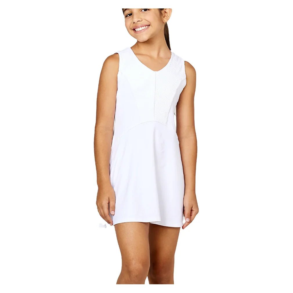 Girls' Tennis Dress White - Bell Racket Store