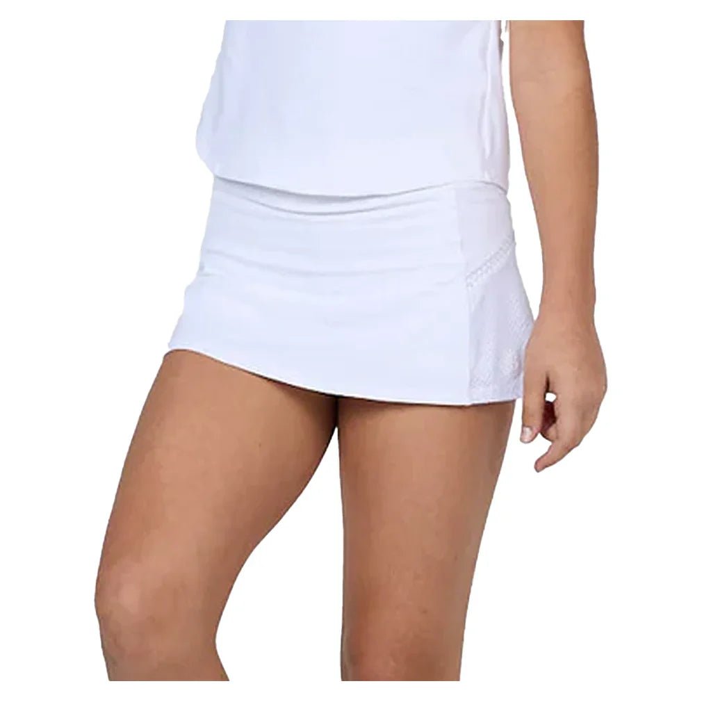 Girls' Tennis Skort White - Bell Racket Store