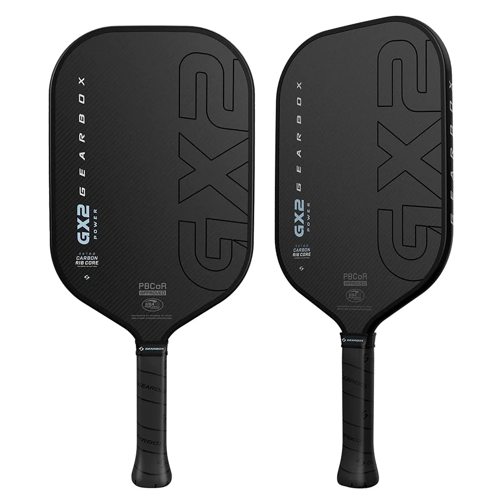 GX2 Power Elongated Pickleball Paddle Black and Blue - Bell Racket Store