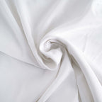 Polyester Square 70"x70" Tablecloth White - Wrinkle-Resistant & Durable Table Cover for Events
