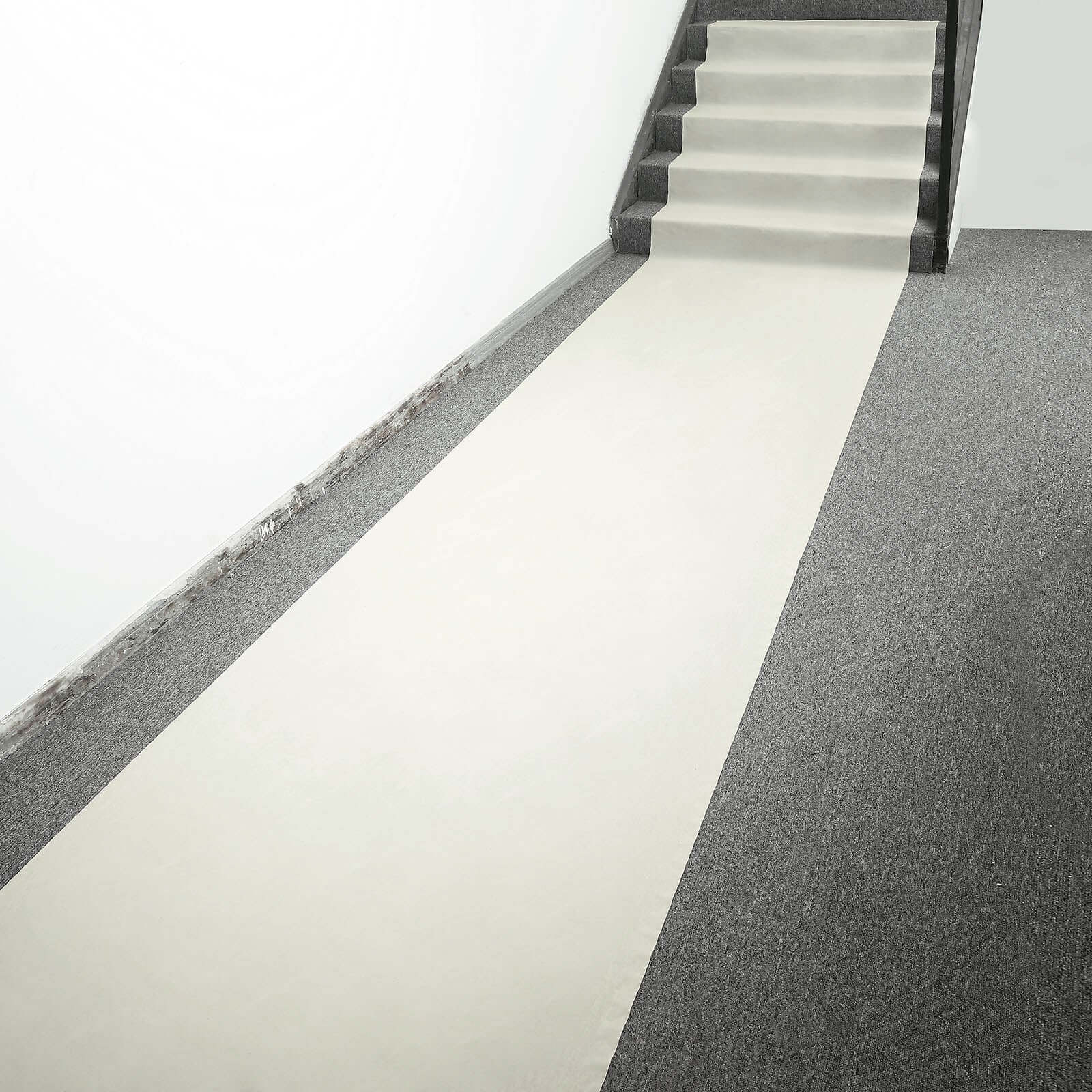 40"x100ft Ivory PVC Aisle Runner