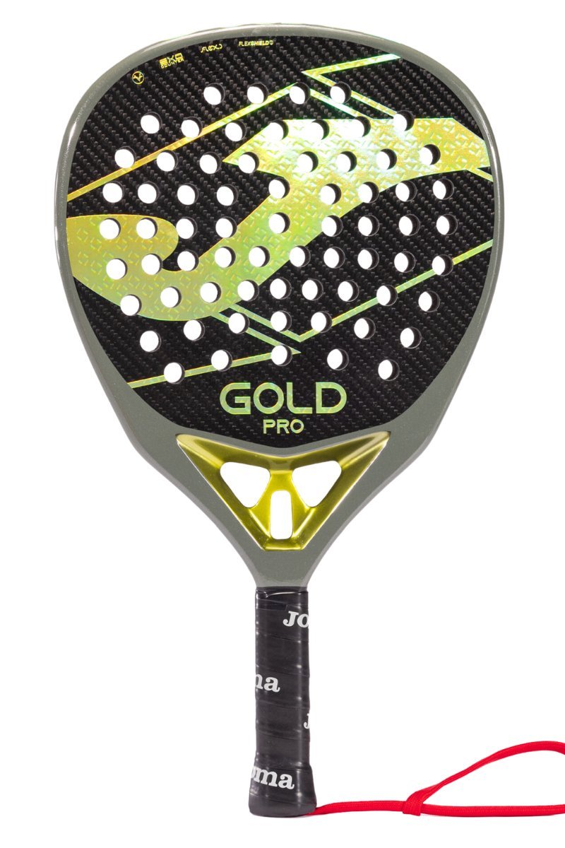 Joma Gold Pro Yellow 2024 Racket Padel Racket Joma