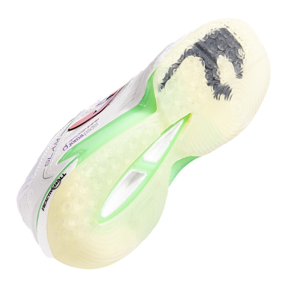 JOMA SLAM Lady 2502 White 2025 Padel Shoes Padel Shoes Joma
