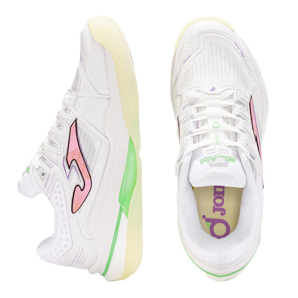 JOMA SLAM Lady 2502 White 2025 Padel Shoes Padel Shoes Joma