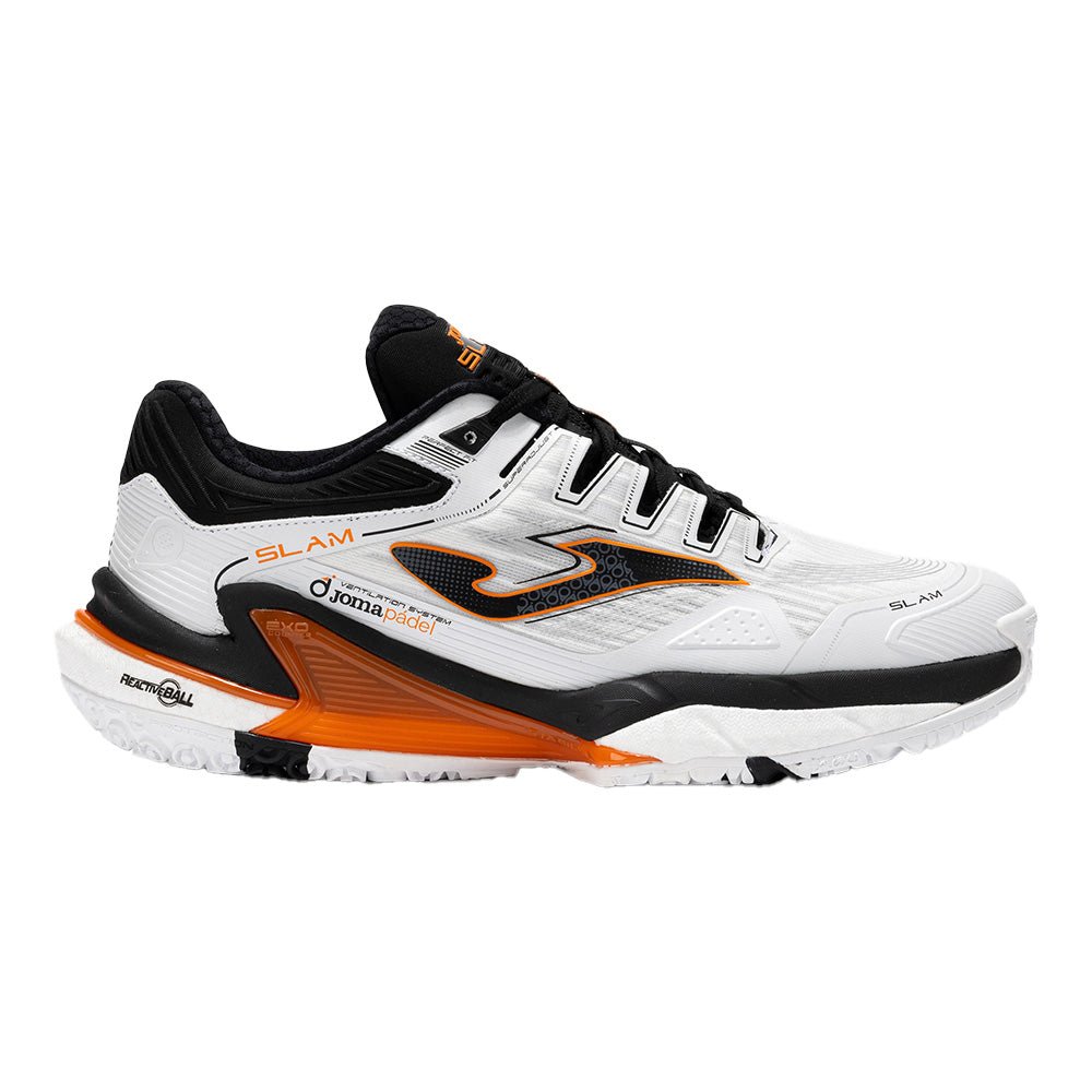 JOMA SLAM MEN 2542 White 2025 Padel Shoes Padel Shoes Joma