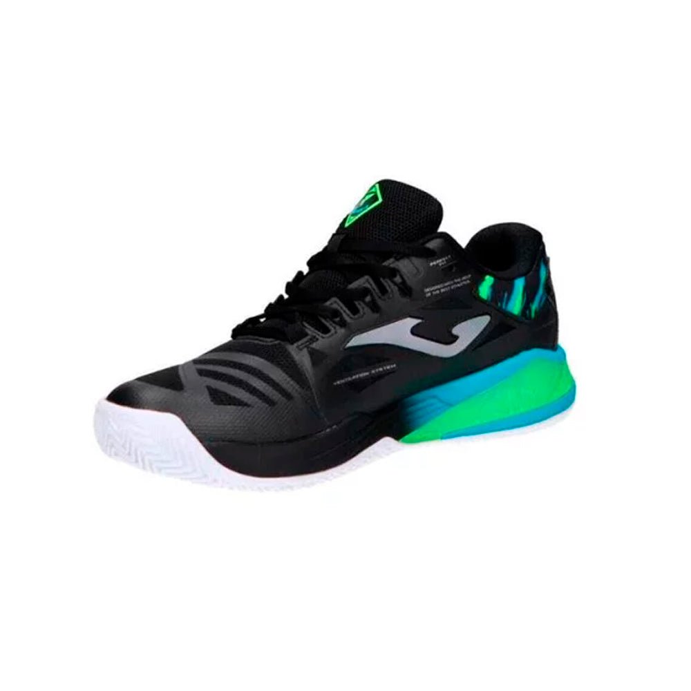 JOMA SPIN MEN 2501 Black Padel Shoes Padel Shoes Joma