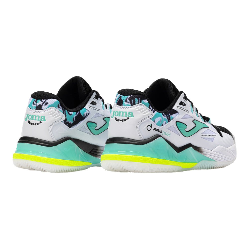 JOMA SPIN MEN 2542 White 2025 Padel shoes Padel Shoes Joma