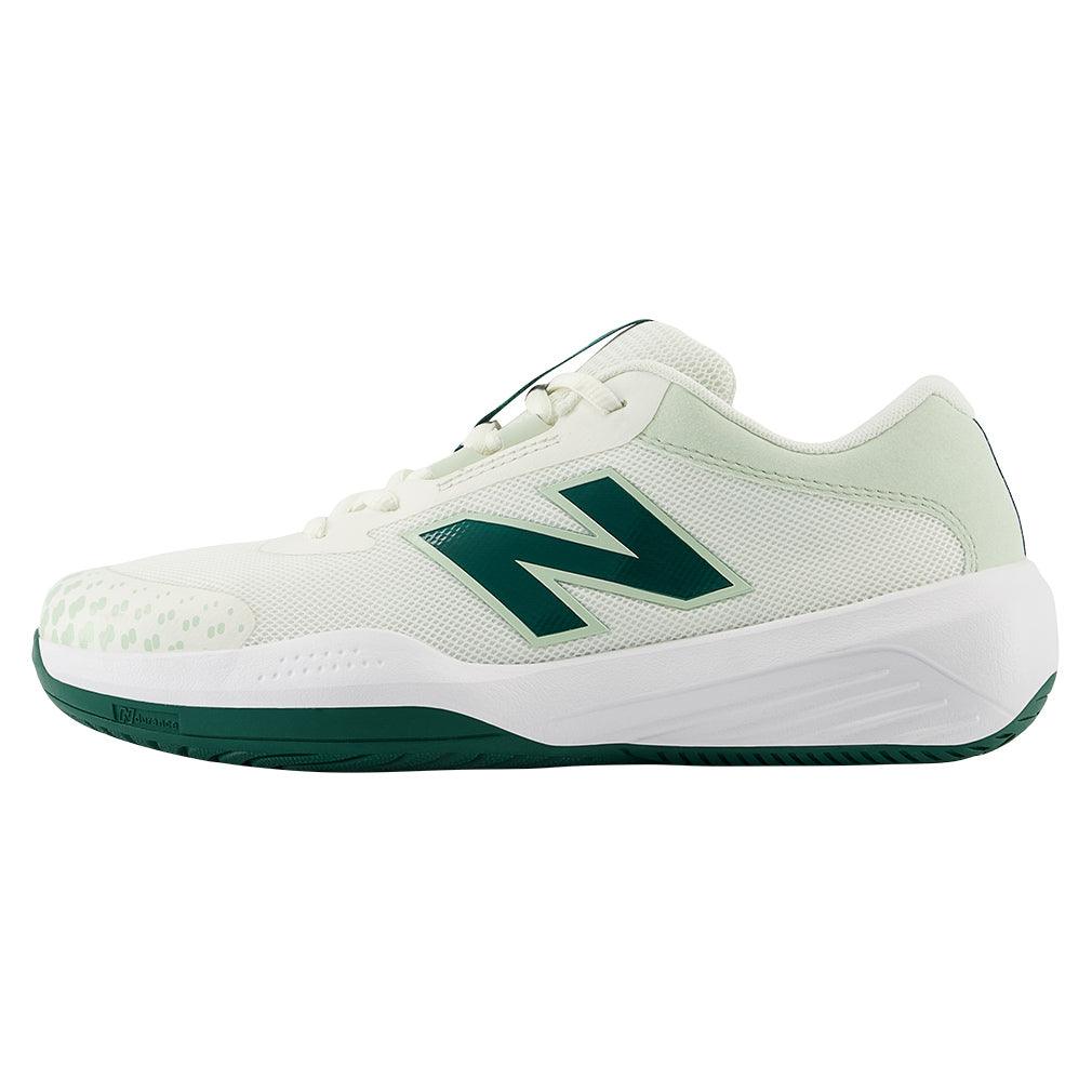 Juniors' 996v6 Tennis Shoes Sea Salt and Natural Mint - Bell Racket Store
