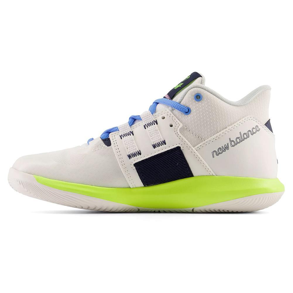Juniors' Coco CG1 Tennis Shoes White and Hi - lite - Bell Racket Store