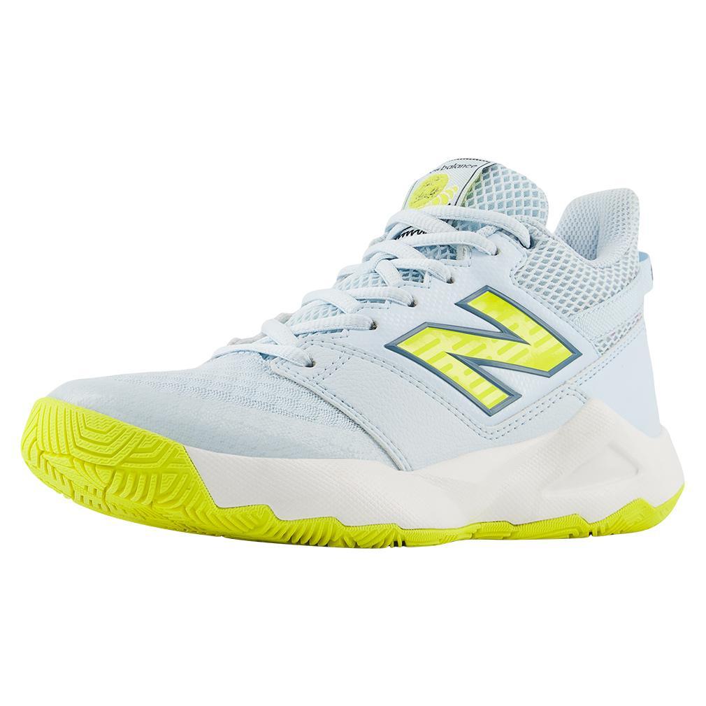 Juniors' Coco CG2 Tennis Shoes Quarry Blue and Firefly - Bell Racket Store