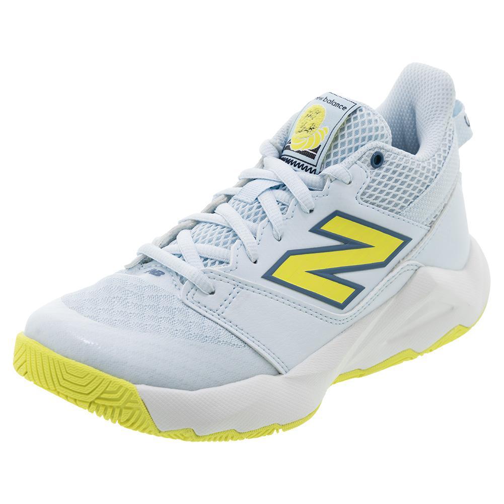 Juniors' Coco CG2 Tennis Shoes Quarry Blue and Firefly - Bell Racket Store