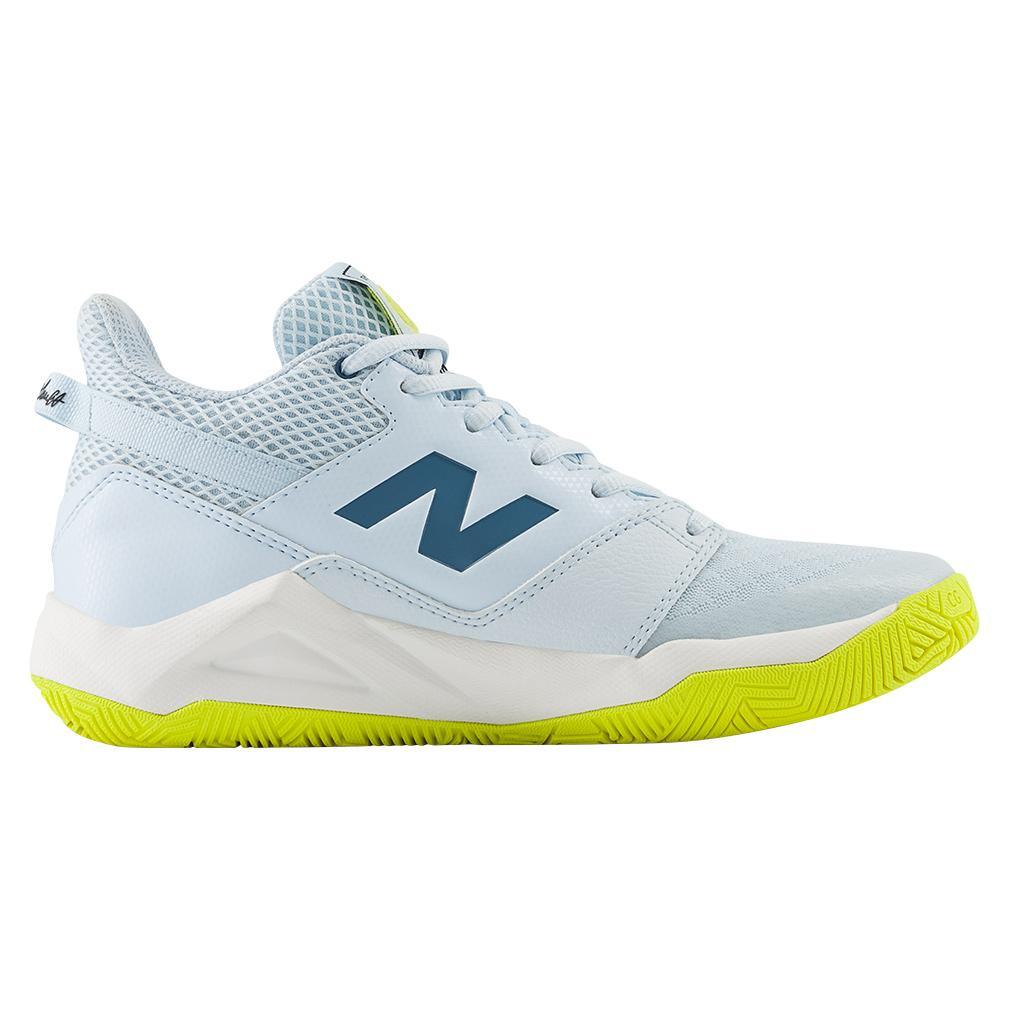 Juniors' Coco CG2 Tennis Shoes Quarry Blue and Firefly - Bell Racket Store