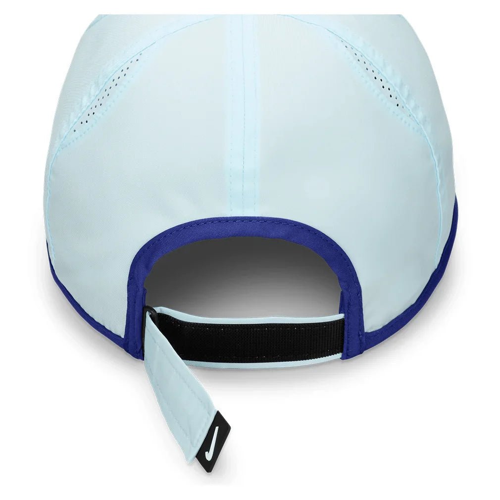 Juniors' Dri - FIT Club Featherlight Tennis Cap Glacier Blue and Deep Night - Bell Racket Store