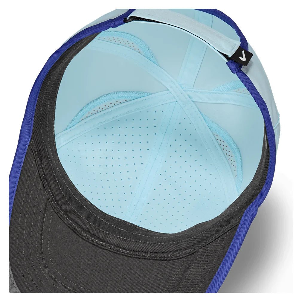 Juniors' Dri - FIT Club Featherlight Tennis Cap Glacier Blue and Deep Night - Bell Racket Store