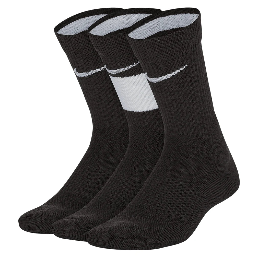 Juniors' Elite Crew Socks 3 Pairs - Bell Racket Store