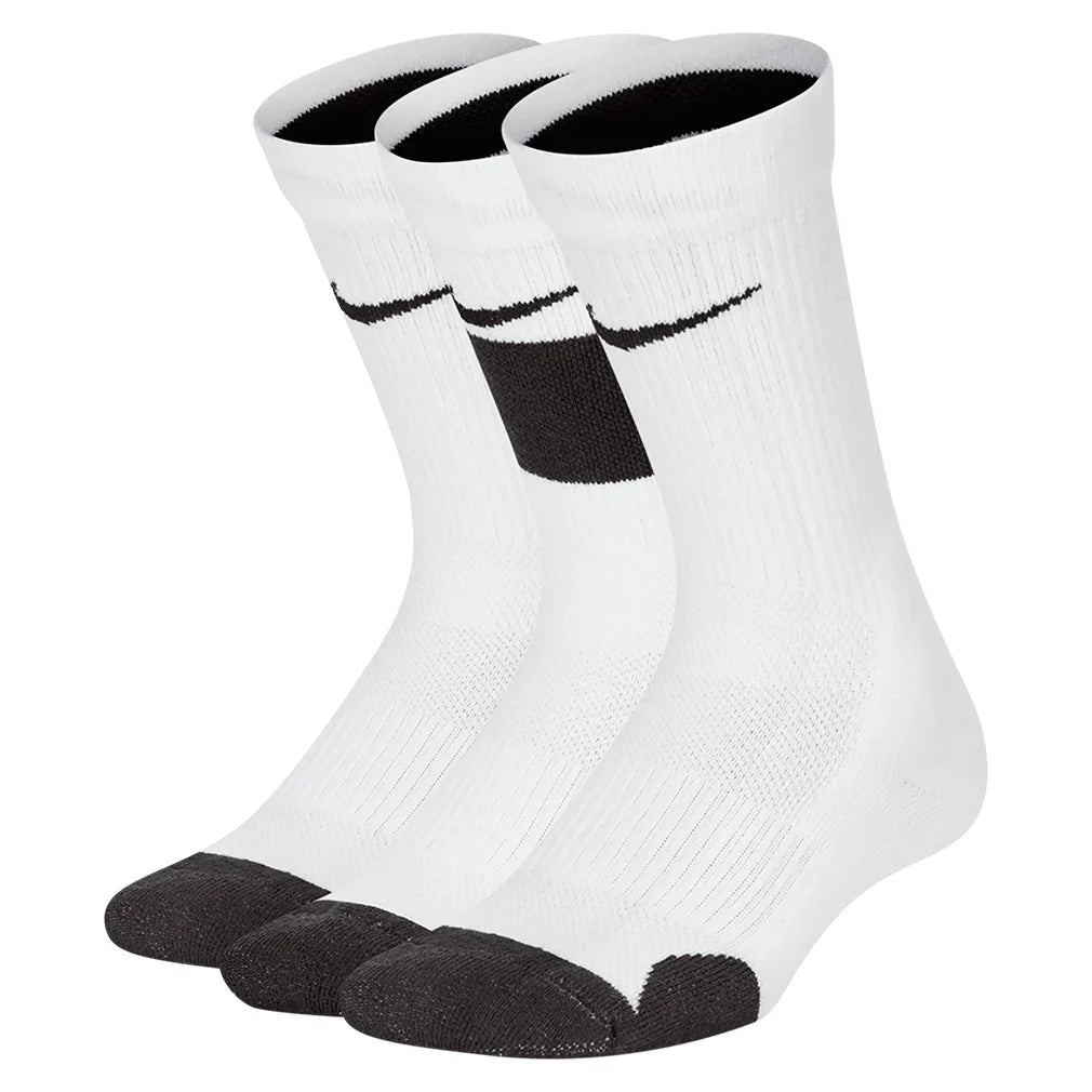 Juniors' Elite Crew Socks 3 Pairs - Bell Racket Store