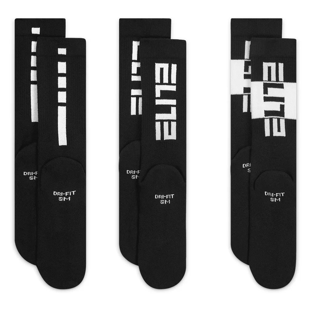 Juniors' Elite Crew Socks 3 Pairs - Bell Racket Store