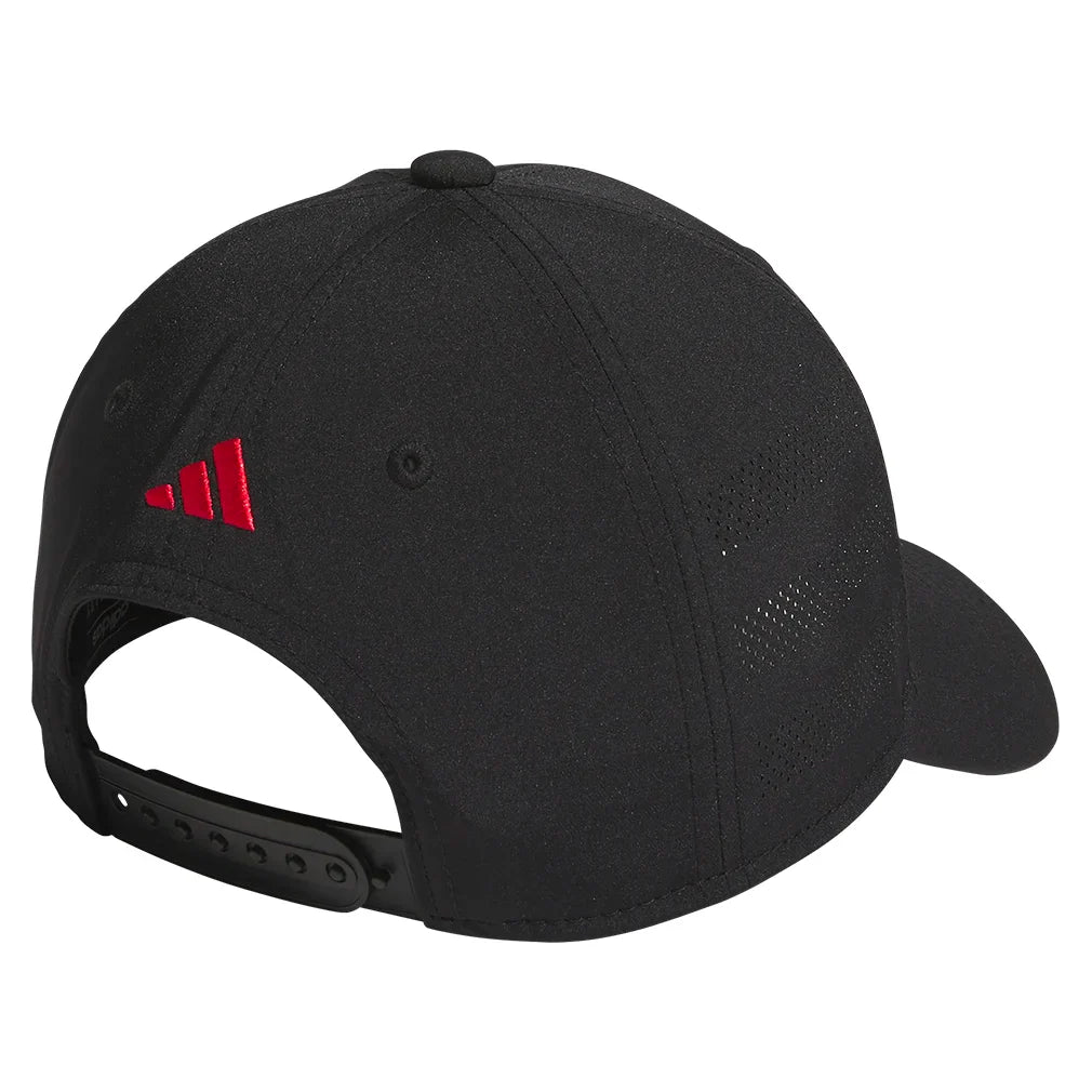 Juniors' Gameday 2 Snapback Black and Pure Ruby Red - Bell Racket Store