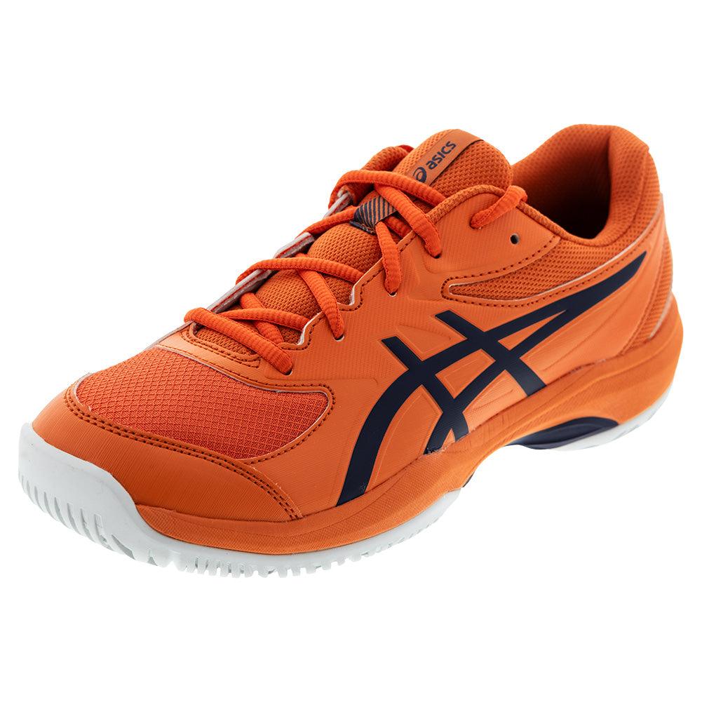 Juniors' GEL - Game GS Tennis Shoes Nova Orange and Indigo Fog - Bell Racket Store