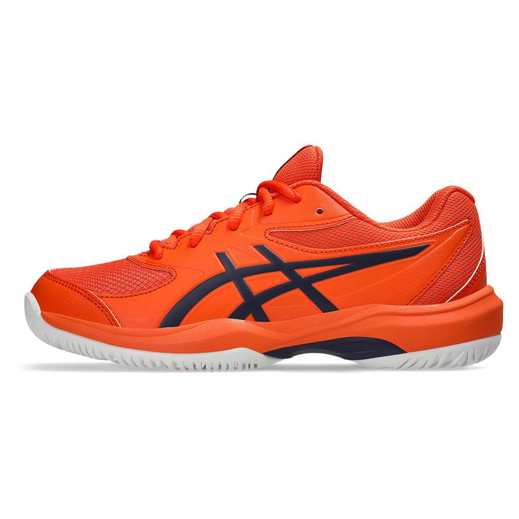 Juniors' GEL - Game GS Tennis Shoes Nova Orange and Indigo Fog - Bell Racket Store