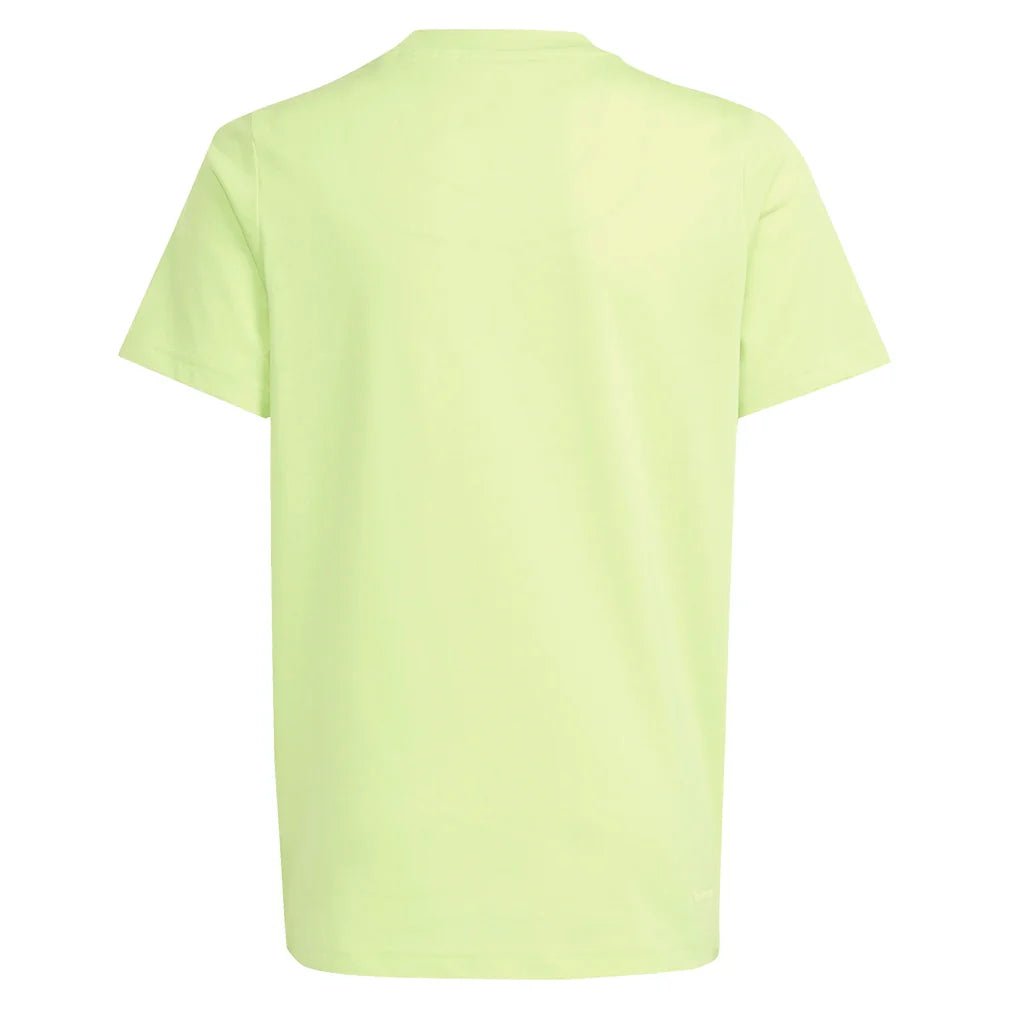 Juniors' Graphic Tennis Tee Pulse Lime - Bell Racket Store
