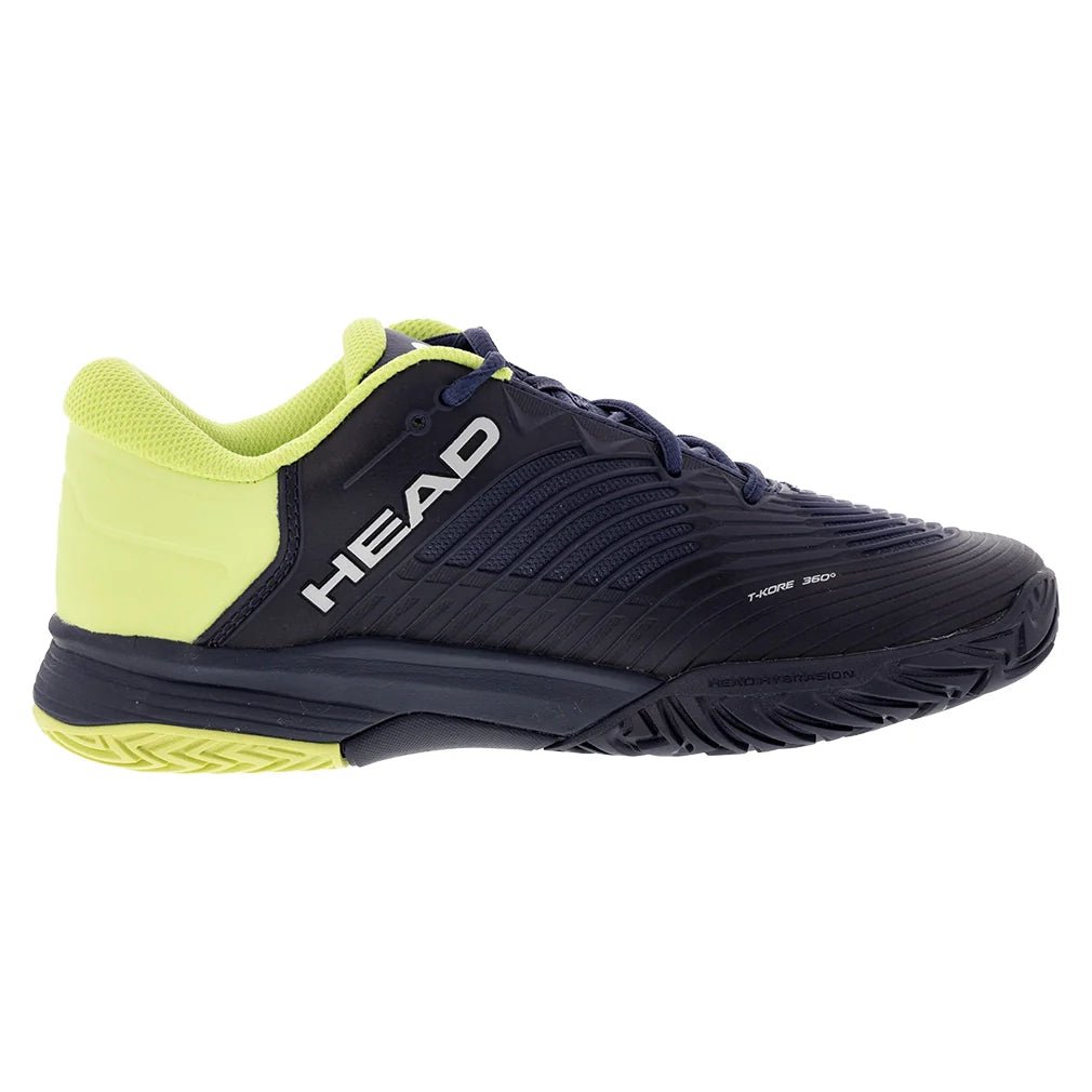 Juniors Revolt Pro 4.5 Tennis Shoes Navy and Lime - Bell Racket Store