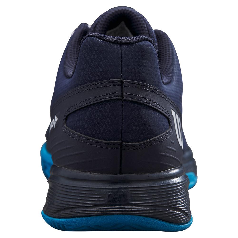 Juniors' Rush Pro Tennis Shoes Navy Blazer and White - Bell Racket Store