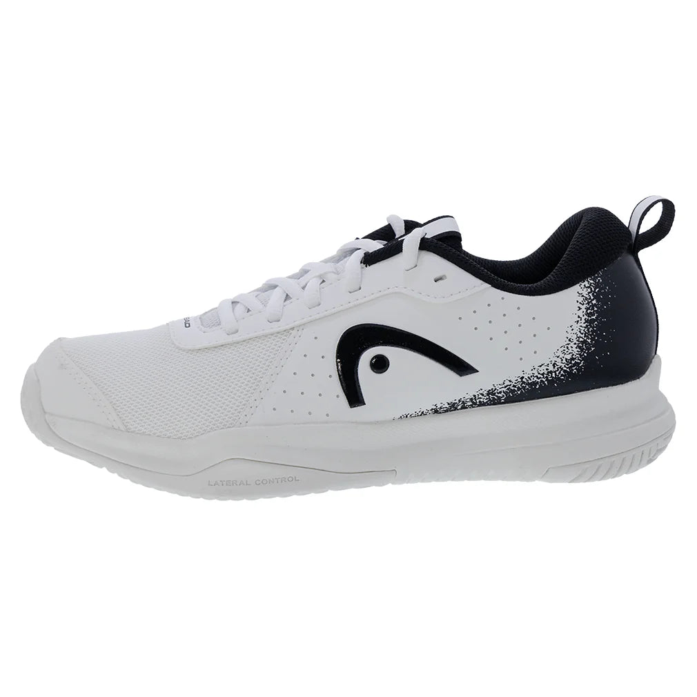 Juniors Sprint Court 4.0 Tennis Shoes White and Black - Bell Racket Store
