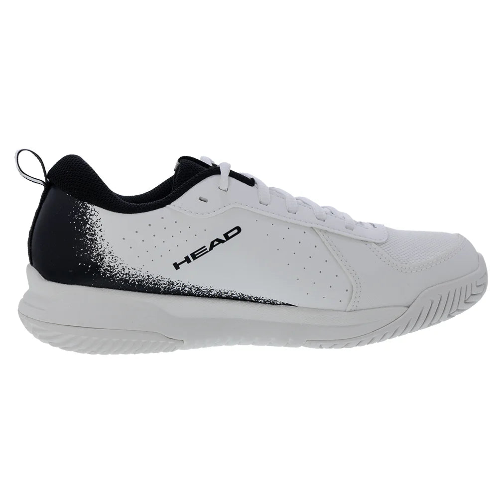 Juniors Sprint Court 4.0 Tennis Shoes White and Black - Bell Racket Store