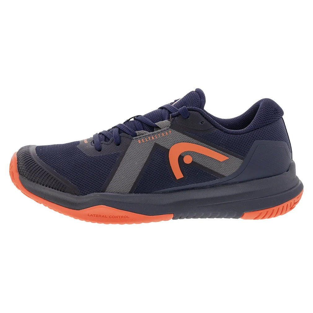 Juniors Sprint Pro 4.0 Tennis Shoes Dark Blue and Red - Bell Racket Store