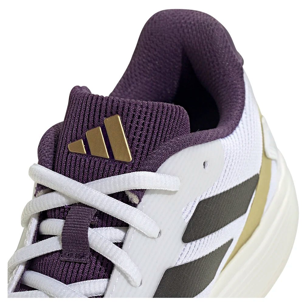 Juniors' Ubersonic Tennis Shoes Footwear White and Aurora Plum - Bell Racket Store