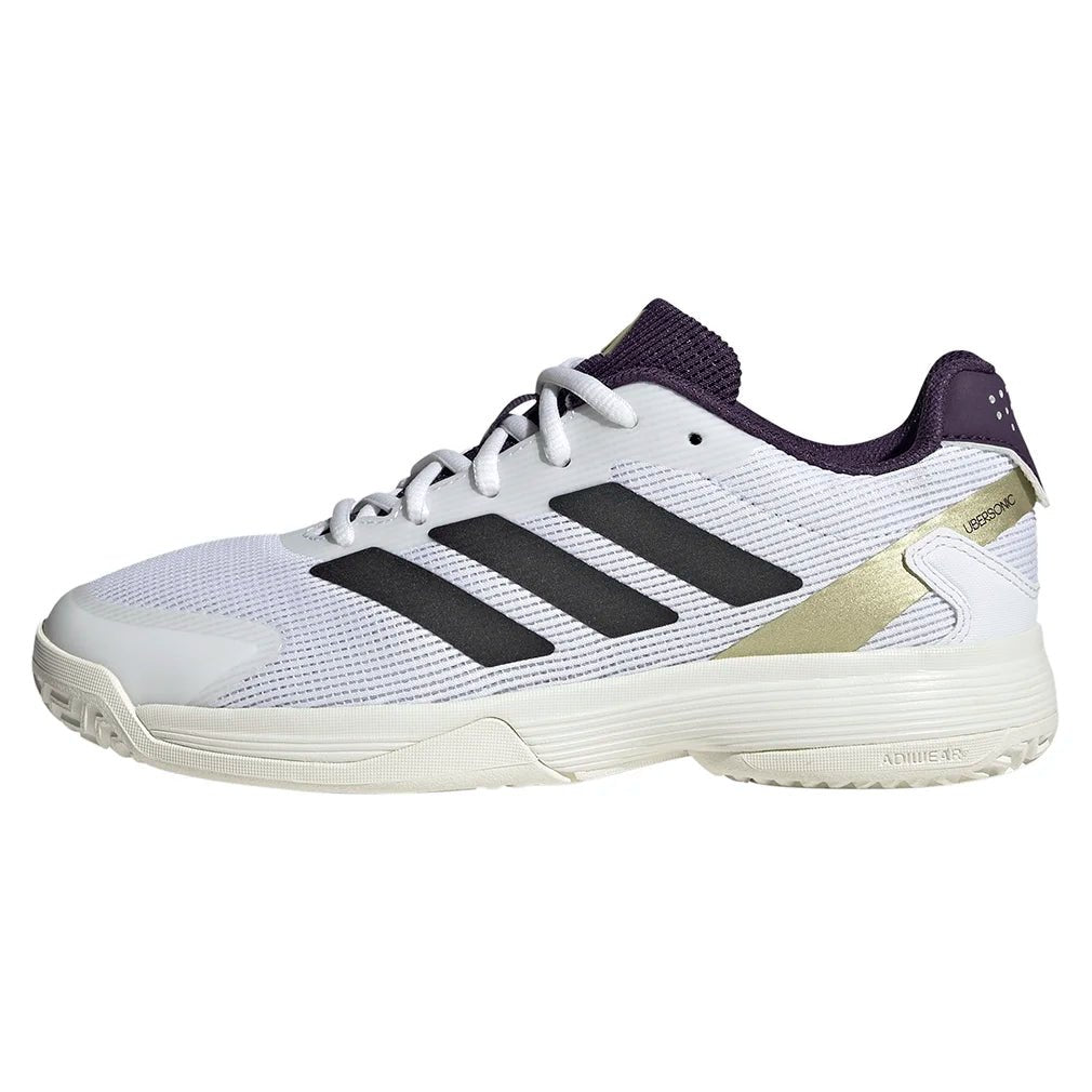 Juniors' Ubersonic Tennis Shoes Footwear White and Aurora Plum - Bell Racket Store