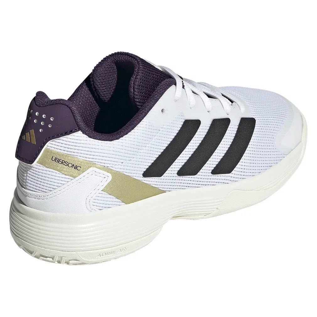 Juniors' Ubersonic Tennis Shoes Footwear White and Aurora Plum - Bell Racket Store