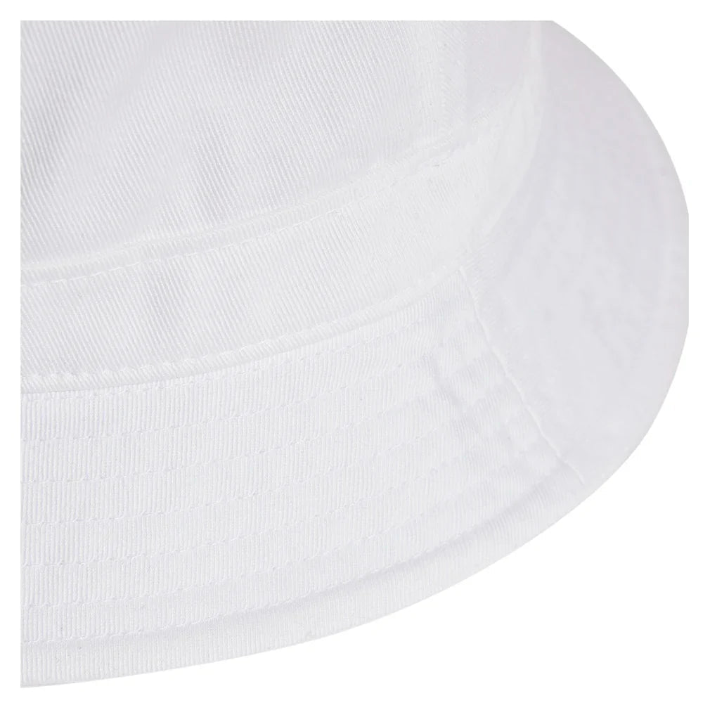 Large Adicolor Trefoil Bucket Hat White - Bell Racket Store