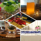 Big Payette Sequin 13"x108" Table Runner Gold - Dazzling Event Decoration