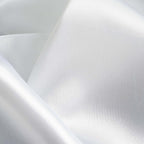 5 Pack Satin 20"x20" Napkins White - Luxurious Shine & Smooth Dinner Napkins for Upscale Events