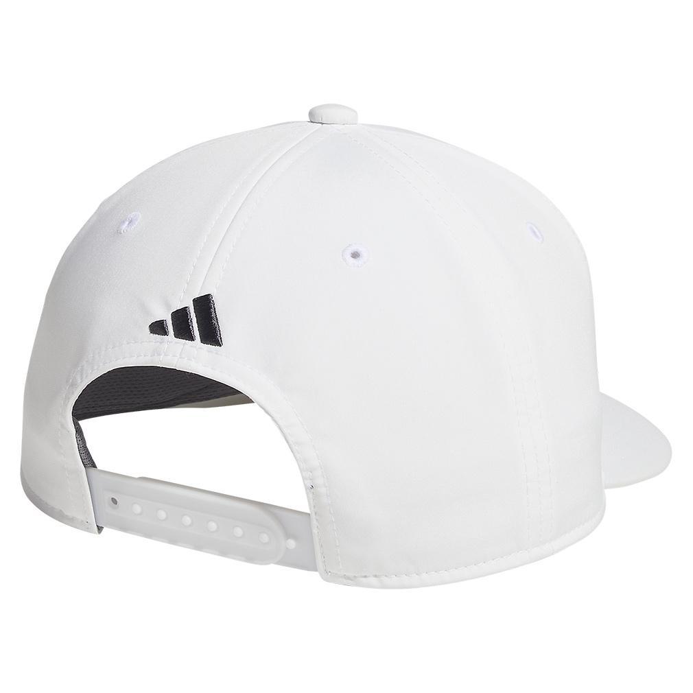 Men's 3 - Bar Snapback 2.0 Hat White and Onyx Grey - Bell Racket Store