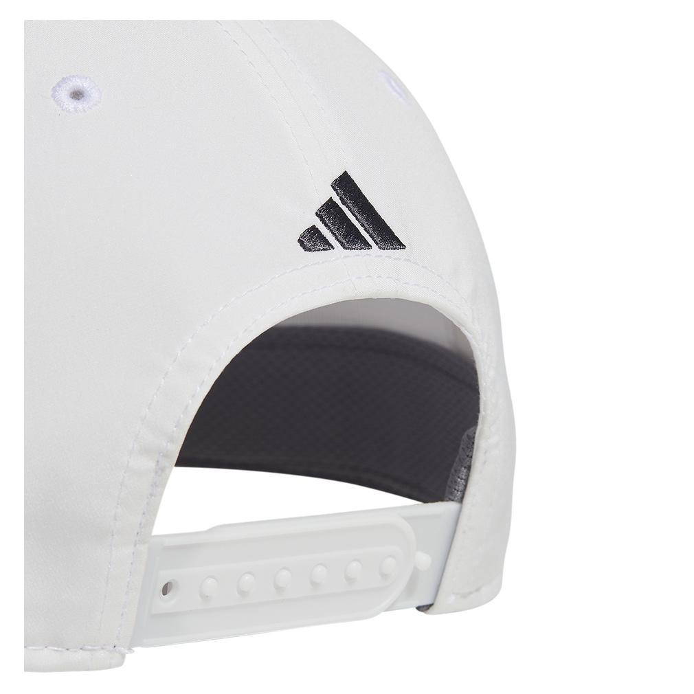 Men's 3 - Bar Snapback 2.0 Hat White and Onyx Grey - Bell Racket Store