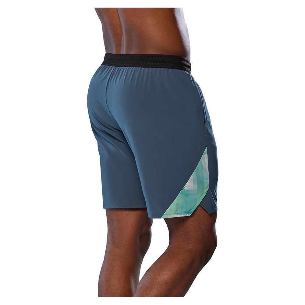 Men's 8 - inch Amplify Tennis Short Vintage Indigo - Bell Racket Store