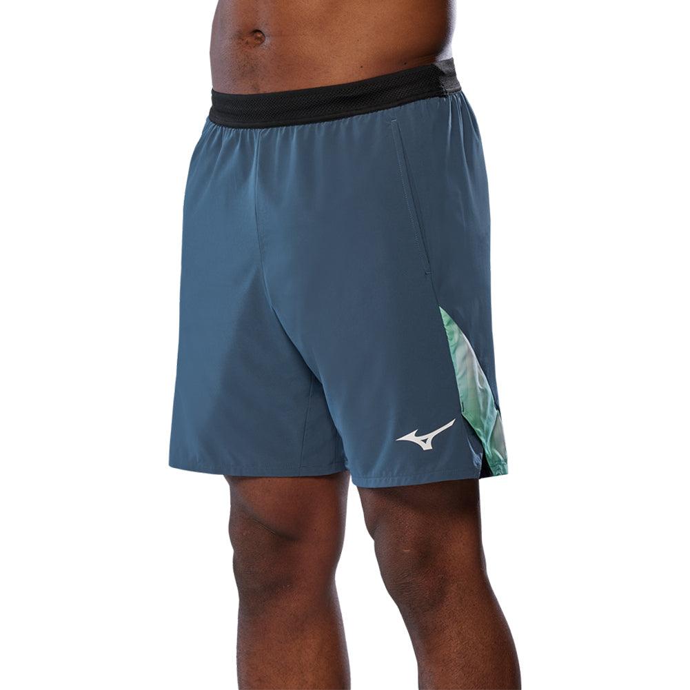 Men's 8 - inch Amplify Tennis Short Vintage Indigo - Bell Racket Store