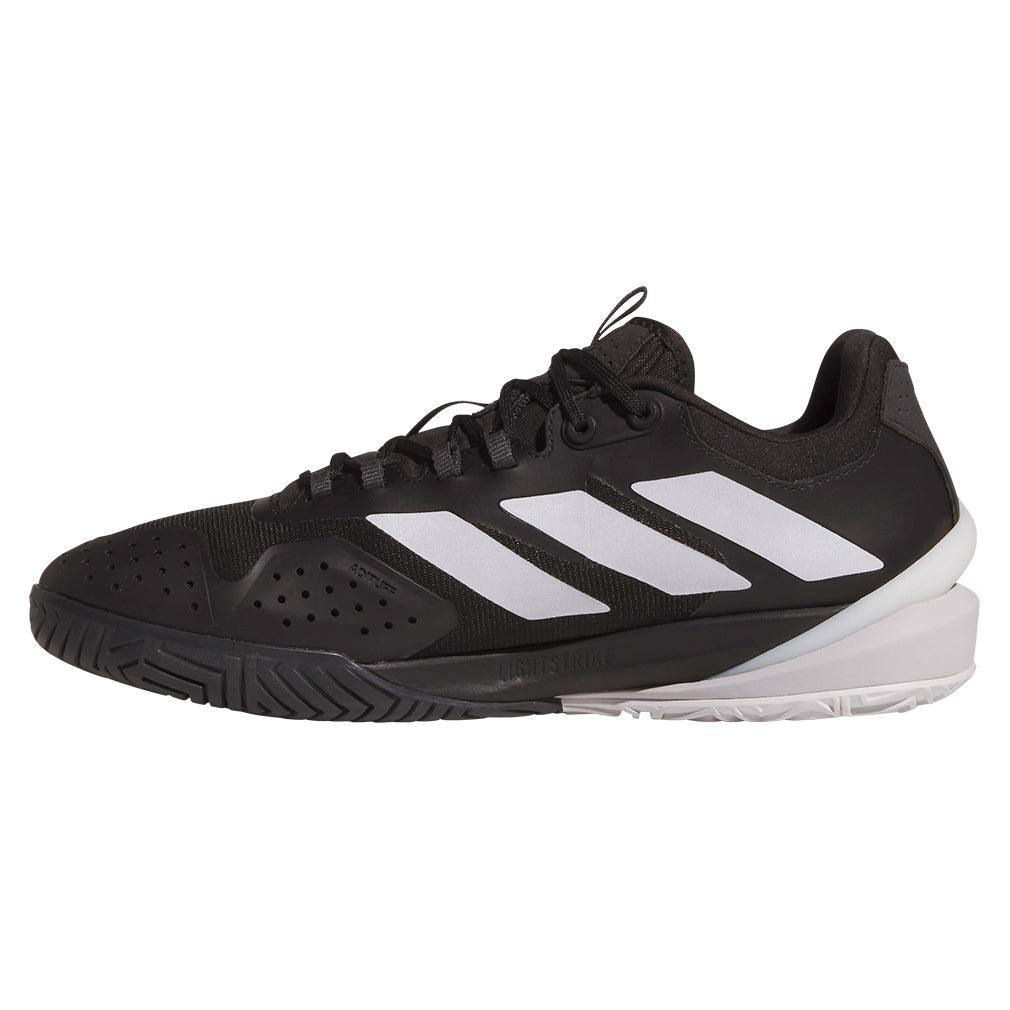 Men's Adizero Cybersonic 2 Tennis Shoes Core Black and Carbon - Bell Racket Store