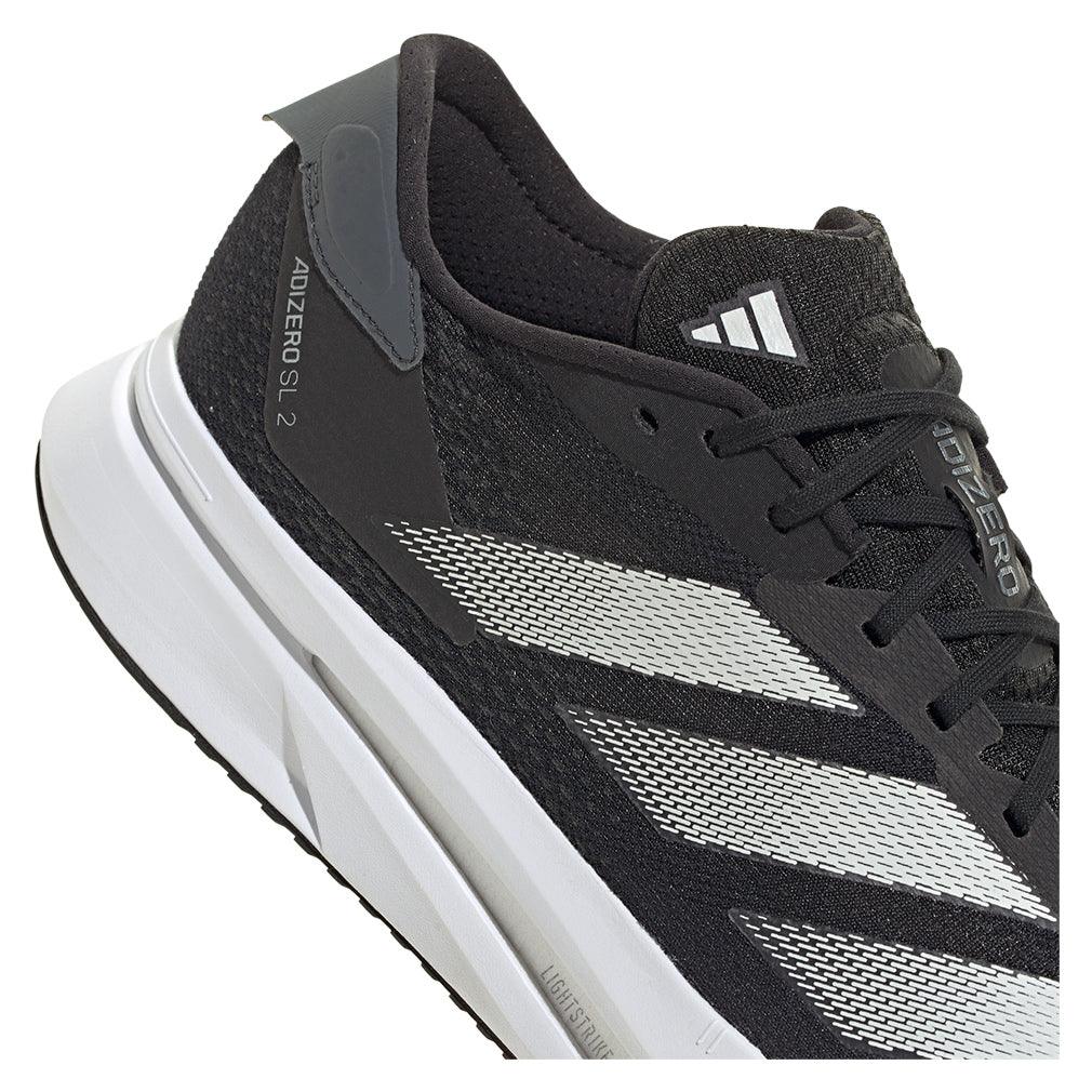 Men's Adizero SL2 Running Shoes Core Black and Zero Metallic - Bell Racket Store
