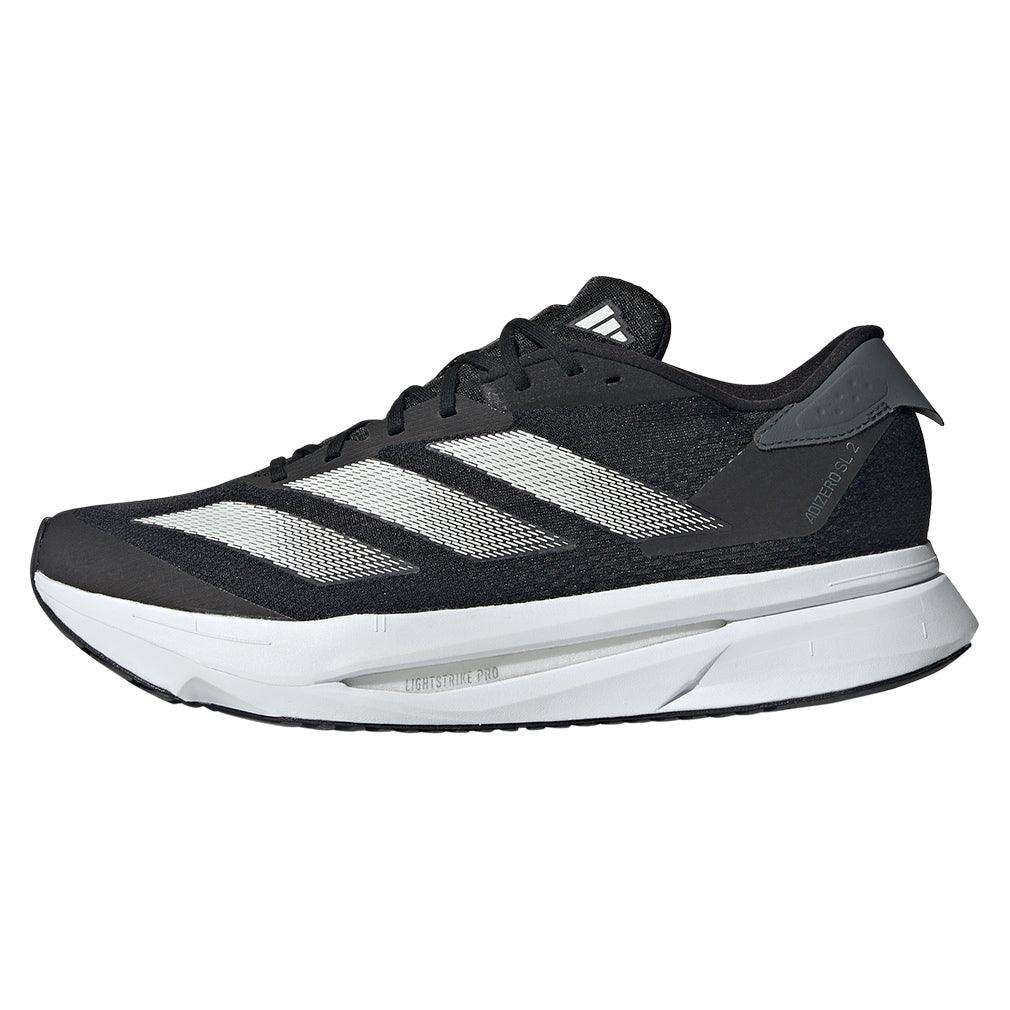 Men's Adizero SL2 Running Shoes Core Black and Zero Metallic - Bell Racket Store