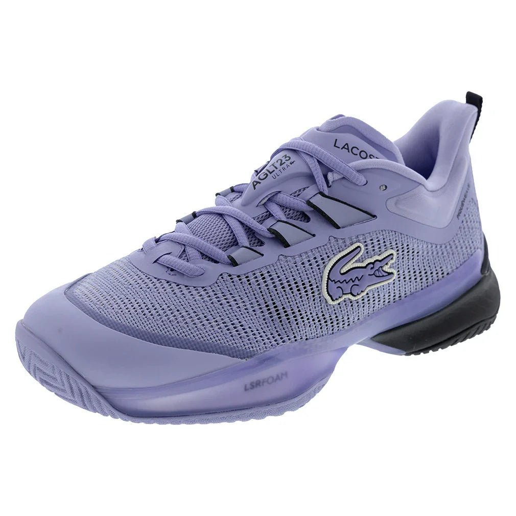 Men's AG - LT23 Ultra Tennis Shoes Light Purple and Black - Bell Racket Store