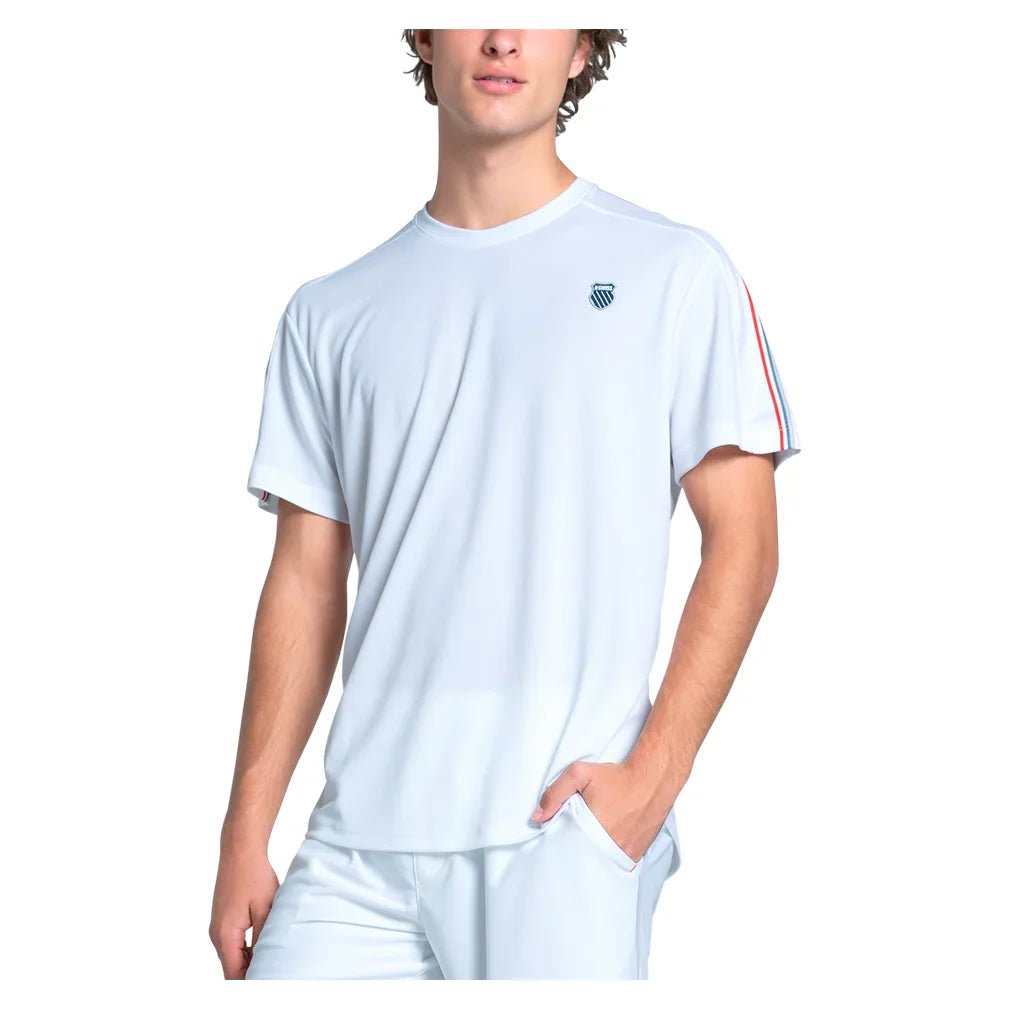 Men's Artemis Short Sleeve Tennis Top Spicy - Bell Racket Store