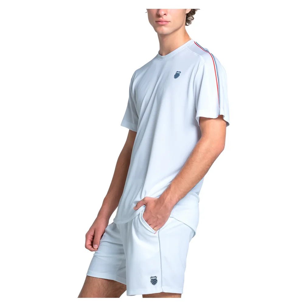 Men's Artemis Short Sleeve Tennis Top Spicy - Bell Racket Store